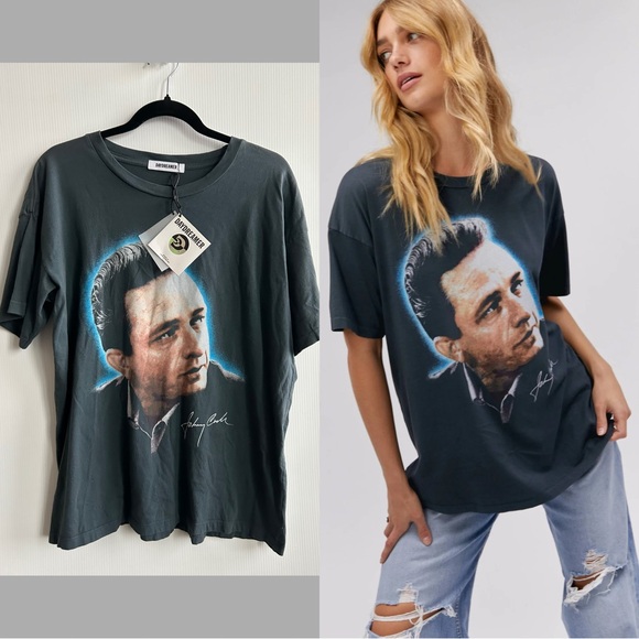 Daydreamer Tops - S NEW Daydreamer Johnny Cash T-shirt